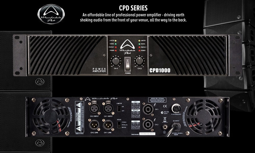 Wharfedale Pro CPD1000 forsterker